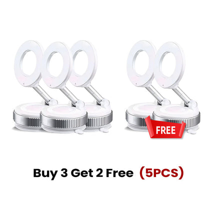 🔥Mehr kaufen mehr sparen🔄🚗360° verstellbarer magnetischer Handyhalter mit Saugnapf📱