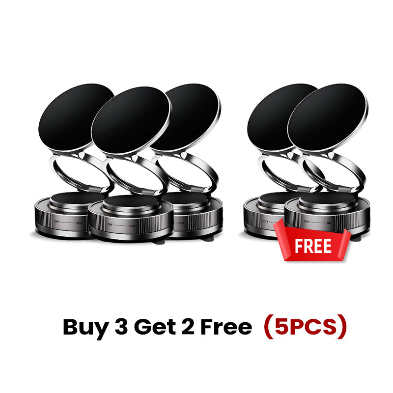 🔥Mehr kaufen mehr sparen🔄🚗360° verstellbarer magnetischer Handyhalter mit Saugnapf📱