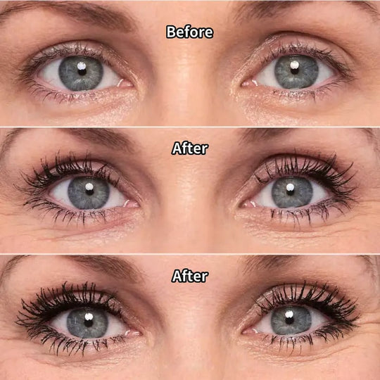 💖KAUFEN SIE 1 UND ERHALTEN SIE 2 GRATIS💖Zweifarbige Mascara in Schwarz und Braun für den perfekten Wimpern-Look