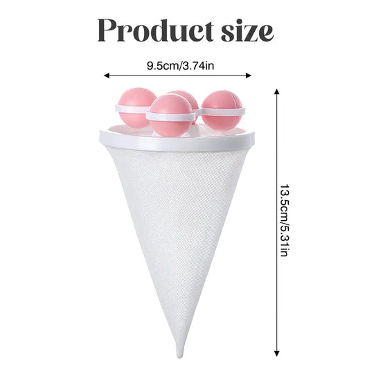 🔥 BUY 3 &amp; SAVE 30%! 🧺🧦 3-Pack Washing Machine Filter Bags ✨ Reusable Lint &amp; Hair Catcher for Cleaner Laundry