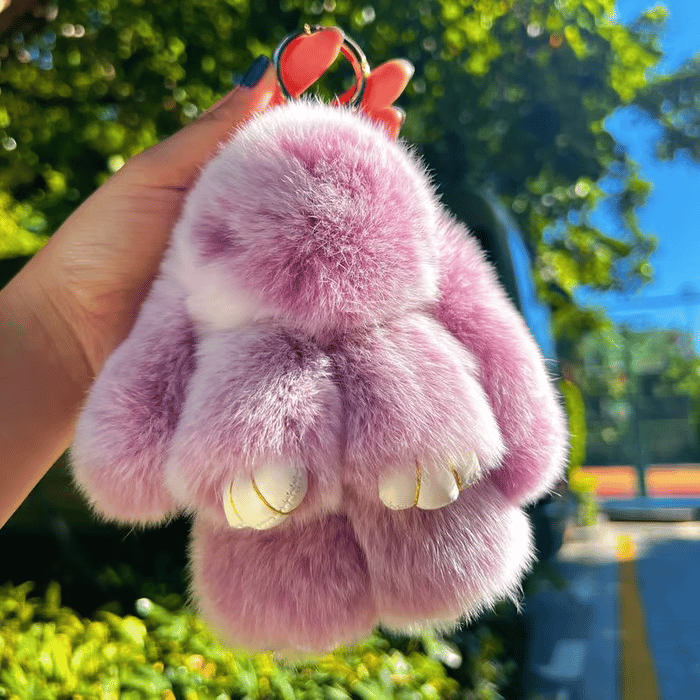 🏆🐰 Handgefertigte Pompon-Hasen-Anhänger – jedes Stück ein Unikat, kuschelig weich & detailverliebt 🎀🎁 Perfekt als persönliches Geschenk oder frühlingshafte Deko