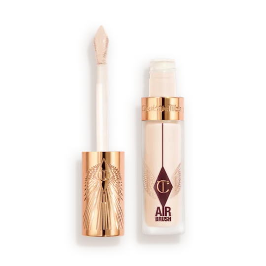 🔥 Charlotte Tilbury AIRbrush Flawless Blur Concealer ✨ Say Goodbye to Dark Circles, Blemishes &amp; Redness! 💖 Longwear, Hydrating, Crease-Proof &amp; Full Coverage with Natural Matte Perfection 💎