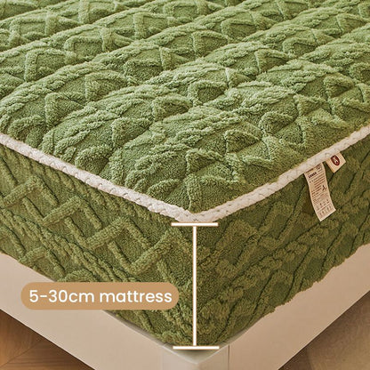 🛏️  WARME PASSGENAUEN BETTWÄSCHE – Gebürstete Flanell-Bettwäsche mit tiefen Taschen und rutschfesten Ecken für ganzjährigen Komfort ❄️🛌