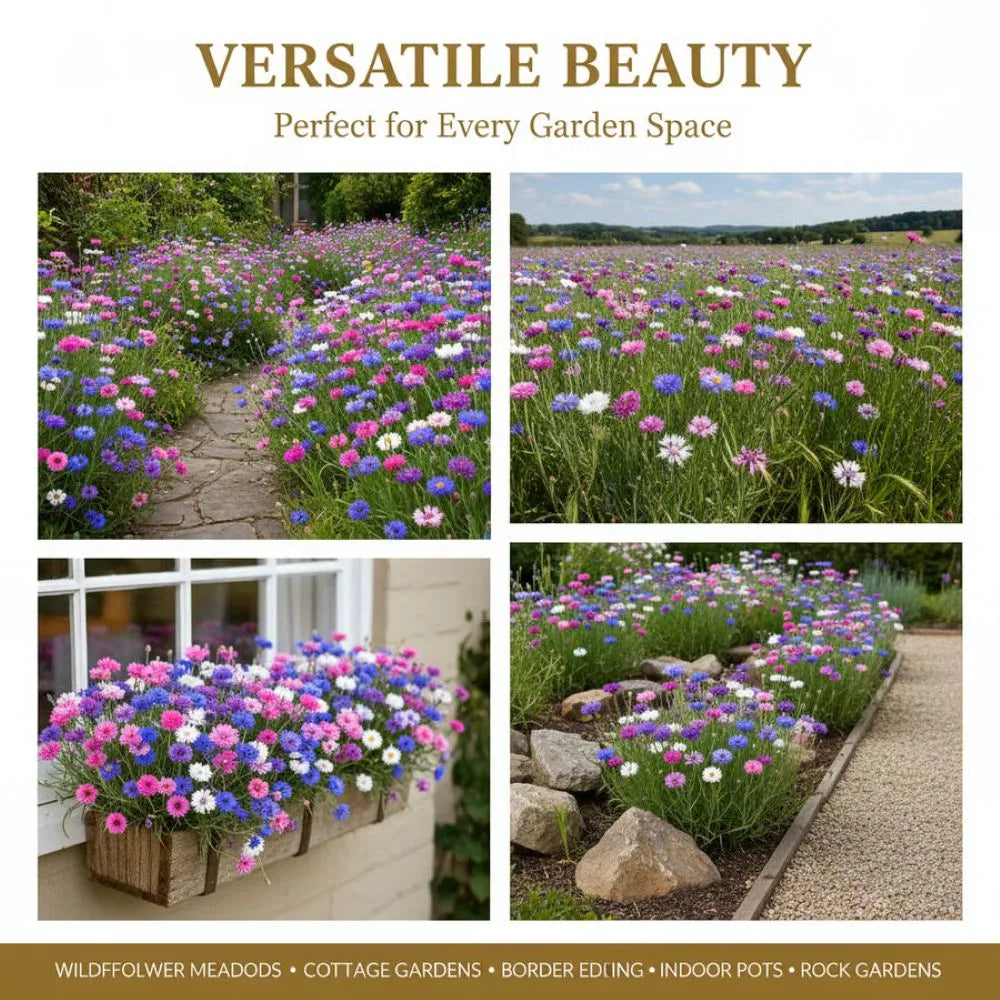 Premium Cornflower Seeds🌸400 Seeds