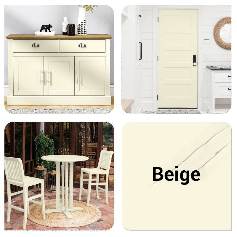🪚 50% RABATT! 🌿 WASSERBASIERTE MÖBELFARBE - Geruchsneutral &amp; Umweltfreundlich, Einfache Anwendung ohne Schleifen, Perfekt für Holzmöbel-Renovierung 🎨🛋️