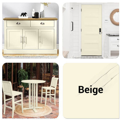 🪚 50% RABATT! 🌿 WASSERBASIERTE MÖBELFARBE - Geruchsneutral & Umweltfreundlich, Einfache Anwendung ohne Schleifen, Perfekt für Holzmöbel-Renovierung 🎨🛋️