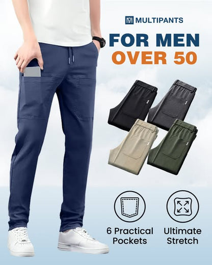 Strapazierfähige Cargohose mit Stretch – Bequem, funktional & mit mehreren Taschen 👖
