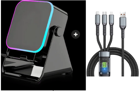 💎 49% OFF 5-IN-1 WIRELESS SPEAKER STAND! 💎 Induction Audio, Phone Holder &amp; Ambient Light