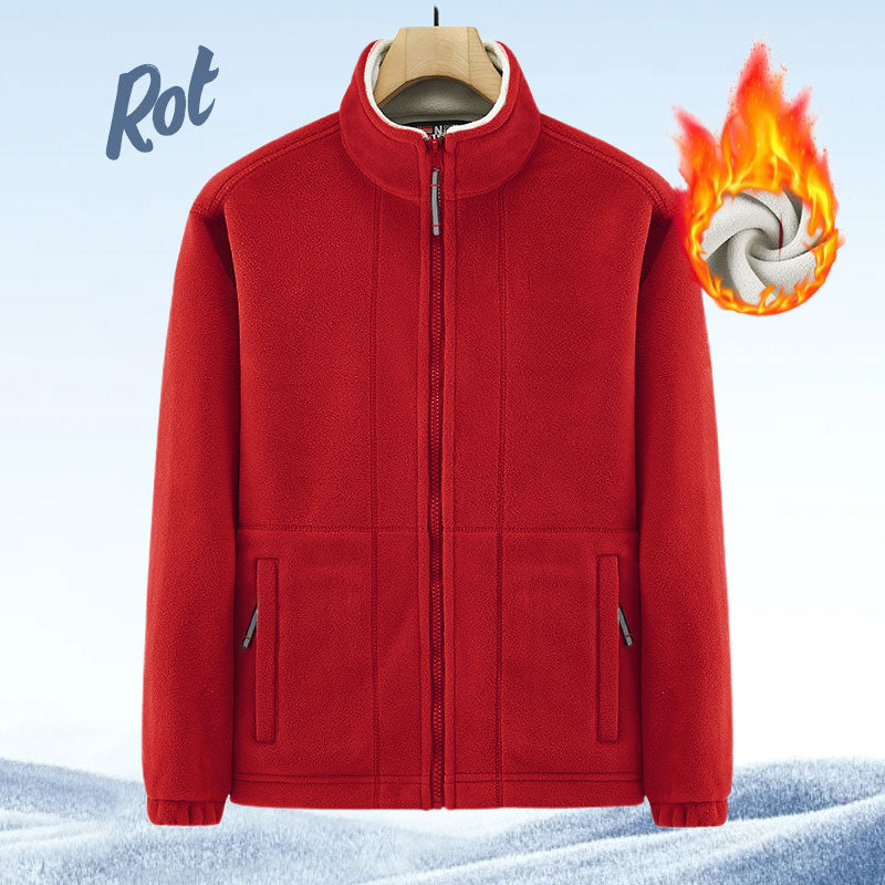 🔥Kostenloser Versand Herren-Doppelfleecejacke