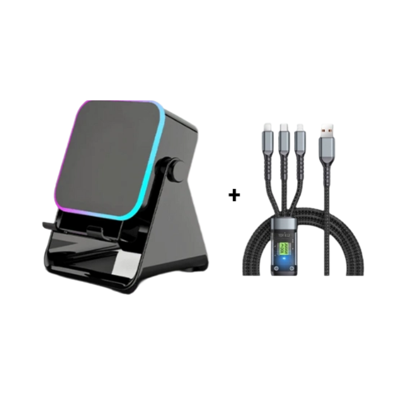 💎 49% OFF 5-IN-1 WIRELESS SPEAKER STAND! 💎 Induction Audio, Phone Holder &amp; Ambient Light