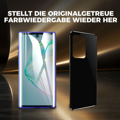 📱„Unterstützt Fingerabdruck-Entsperrung👆🔓Magnetische Handyhülle mit Sichtschutz für Samsung S21–S25 Serie