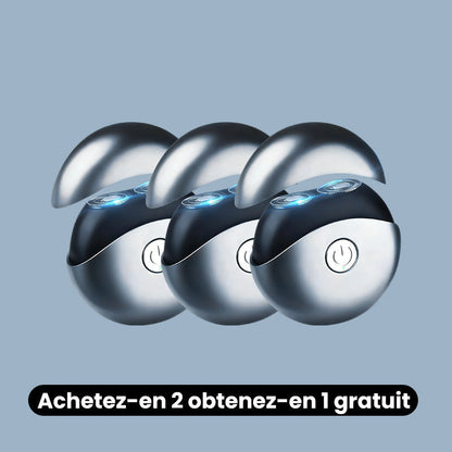 🎉 50% OFF! ✨ Portable multifunctional electric shaver – Dual ring blades, IPX4 waterproof and compact UFO design 🪒⚡