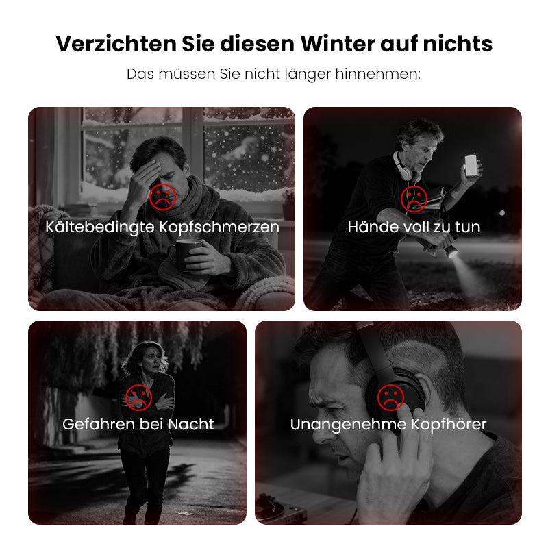 Rechargeable Bluetooth Beanie Hat with Light