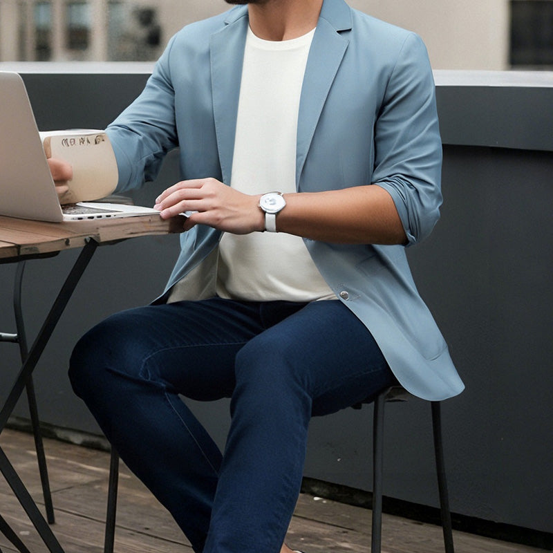 🛍️🛍️Die Wahl des eleganten Gentleman👔👔 Leichter Blazer für Herren für alle Jahreszeiten
