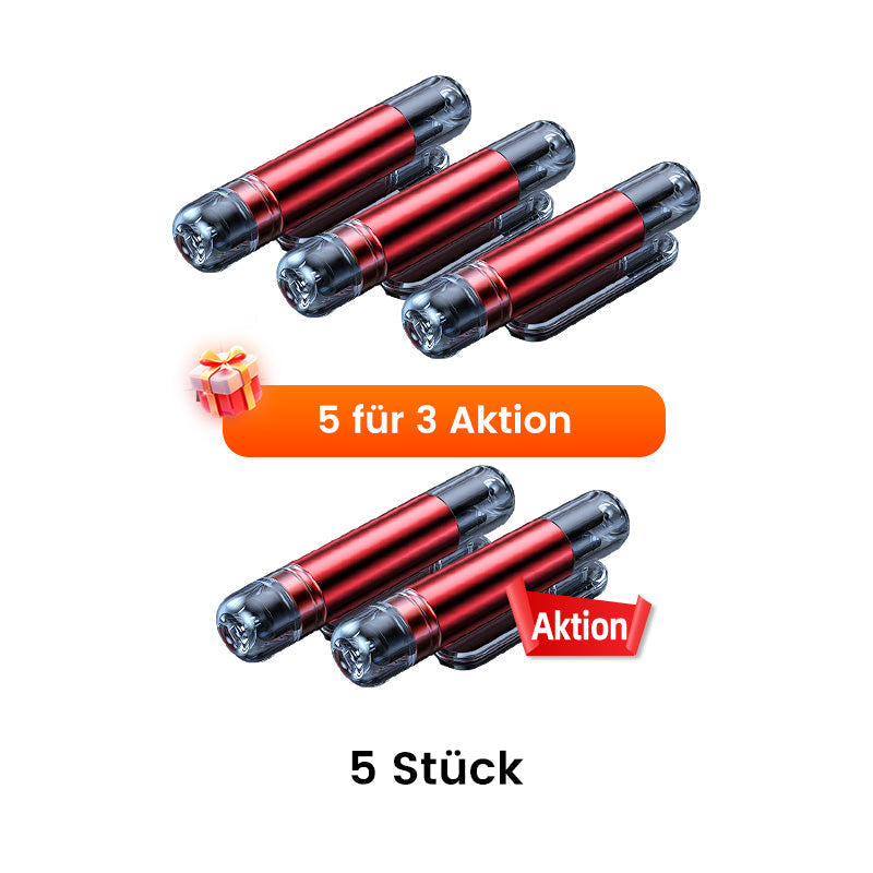 🚨Auto-Notfallhammer mit Gurtschneider | Wolfram-Spitze für Verbundglas | Kompakt (96mm) | Lebensrettend bei Unfällen (Überschlag/Wasser) | Deutsche Qualität