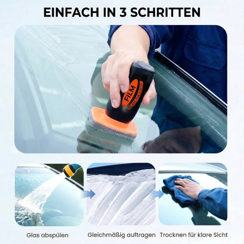 📢📢50 % Rabatt!! + 2 KAUFEN, 1 GRATIS! ⚡ 2026 Modell tragbare Autoglas-Ölfilm-Entferner 🚗 – Ein Sprühen, ein Wischen, klare Sicht für sichere Fahrten!