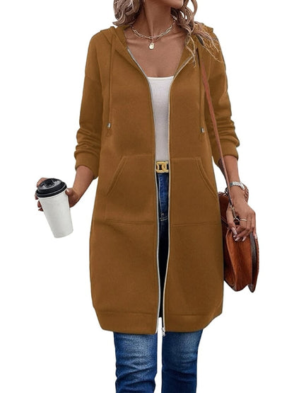 💕Frauen sind beschäftigt mit kapuzen und reißverschlüssen