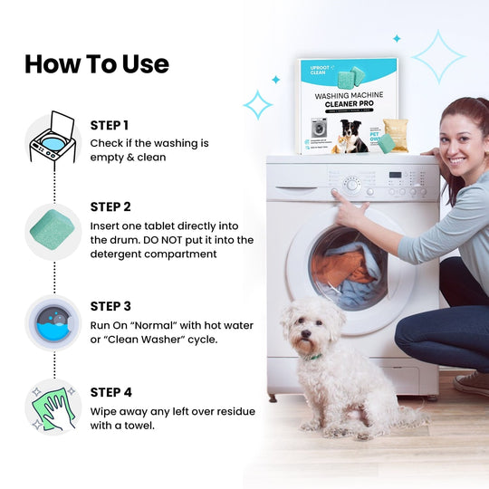 🔥 BUY 2 GET 1 FREE! 🧺 Washing Machine Cleaner ✨ Removes Odors, Residue &amp; Buildup for a Fresher Laundry Routine