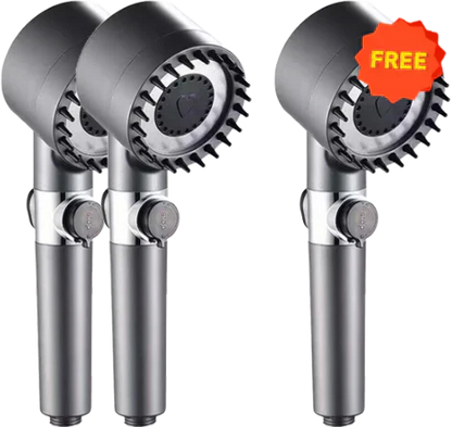 🏆Luxus-Duschkopf für Hautpflege & Massage - 3 Spray-Modi mit Wassersparender Technologie für Verjüngendes Duscherlebnis 💎🌊