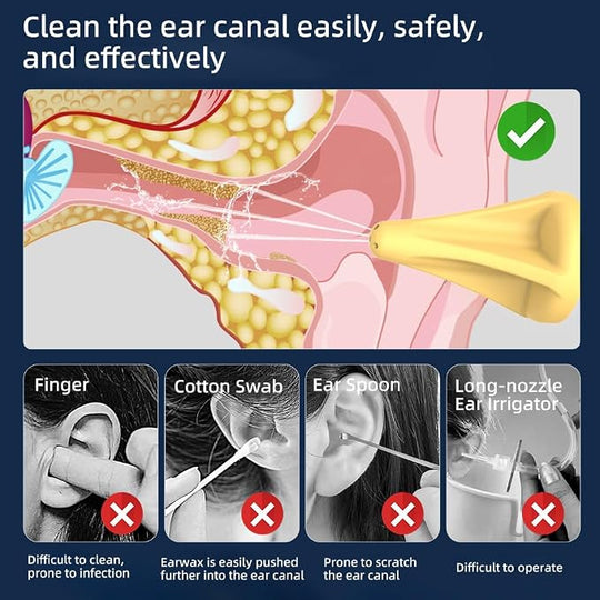 🔥 50% OFF TODAY! 👂✨ Smart Electric Ear Cleaner Kit 💎 Safe, Gentle &amp; Effective Earwax Removal with Waterproof Design