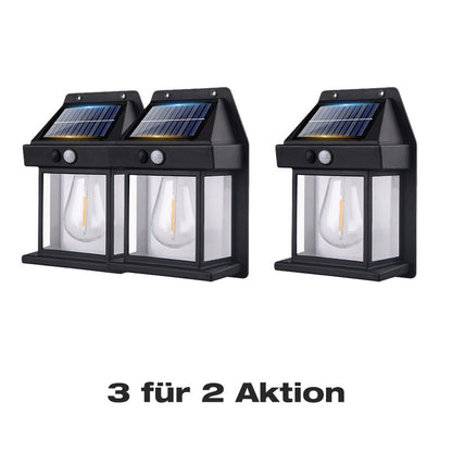 🎁 Je mehr Sie kaufen, desto mehr Sie erhalten! Ab nur 7,59 € pro Stück ⏳Bewegungssensor Solar-Wolfram-Wandleucht