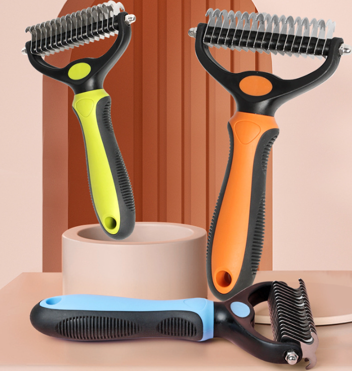 🐶Dual-Sided Pet Grooming Comb for Dogs &amp; Cats
