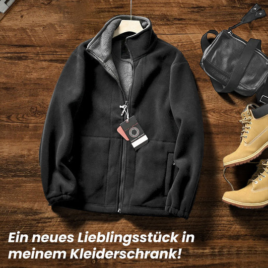 🔥Kostenloser Versand Herren-Doppelfleecejacke