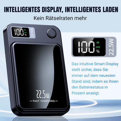 ⚡ 60% RABATT! ✨ 10000mAh Powerbank - 22.5W Super-Schnellladung & Ultradünnes Design mit Digitalem Display 📱🔋
