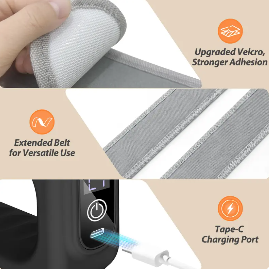🚨 BLACK GONE! ACT FAST ⚡ 50% OFF TODAY ONLY!    🚨2026 New Fascia Ring R10™ 🔥 Cordless Waist &amp; Back Muscle Recovery Massager | Adjustable Fit Up to 55"