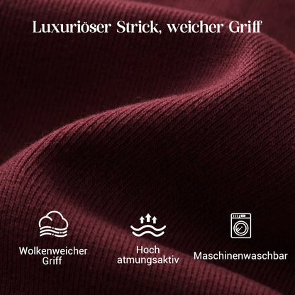 Fröhliches Neujahr! 50% auf alles 🎊⏰Sweatshirt mit hohem Kragen und seitlichem Reißverschluss & Hose im Set