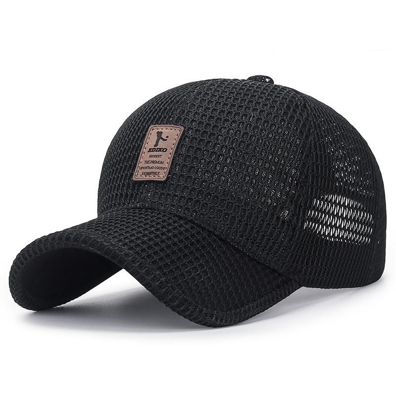 Lightweight and breathable baseball cap for summer