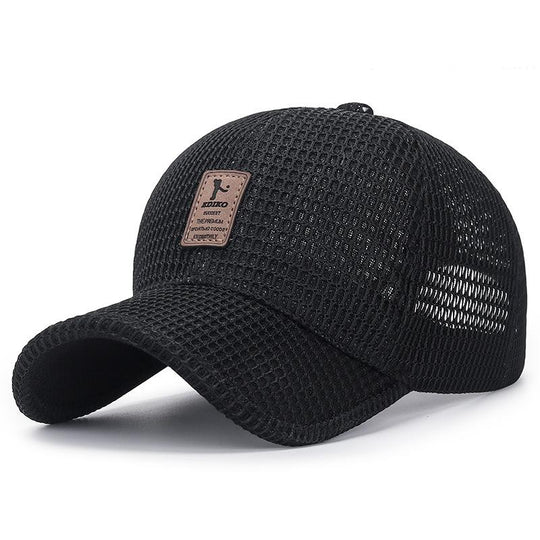 Lightweight and breathable baseball cap for summer