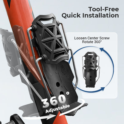 🎁 Kaufe 2, erhalte 1 GRATIS! 🚴‍♂️✨ Adaptiver Fahrradflaschenhalter – Praktisch und universell passend 🌟💧