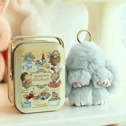 🏆🐰 Handgefertigte Pompon-Hasen-Anhänger – jedes Stück ein Unikat, kuschelig weich & detailverliebt 🎀🎁 Perfekt als persönliches Geschenk oder frühlingshafte Deko