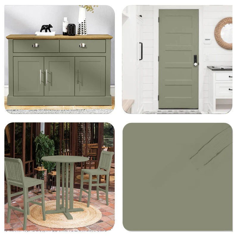 🪚 50% RABATT! 🌿 WASSERBASIERTE MÖBELFARBE - Geruchsneutral & Umweltfreundlich, Einfache Anwendung ohne Schleifen, Perfekt für Holzmöbel-Renovierung 🎨🛋️