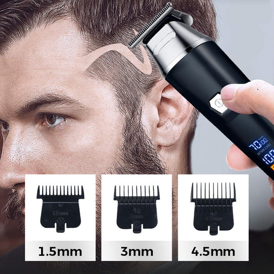 💎 50% RABATT! 💎 Hochleistungs-Haarschneidemaschine mit LED-Digitalanzeige – Präzision, Akku &amp; Profi-Qualität für Zuhause ✂️🔋
