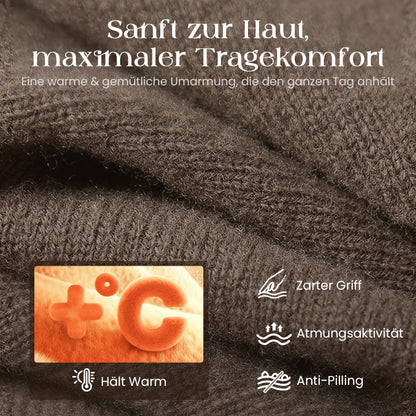 🔥Solange der Vorrat reicht 50 % Rabatt!🎉Damen-Rollkragenpullover-Minikleid-Set