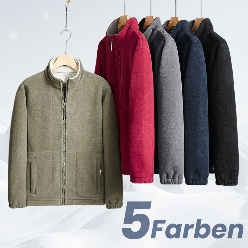 🔥Kostenloser Versand Herren-Doppelfleecejacke