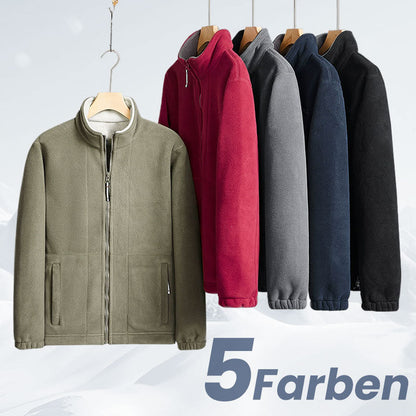 🔥Kostenloser Versand Herren-Doppelfleecejacke