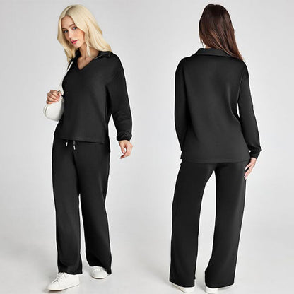 🎁Heißer Verkauf 50 % RABATT⏳Damen 2-teilige Sets Outfits Lässige Langarm-Sweatshirtsets