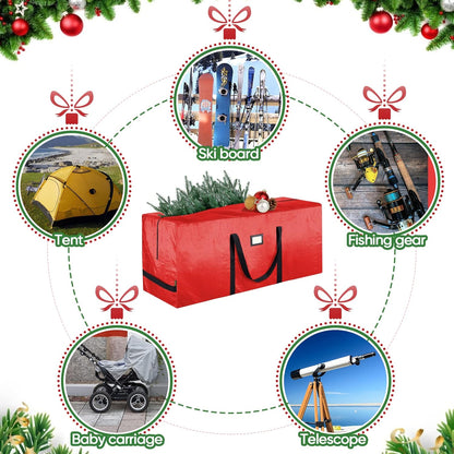 🎄 50% RABATT JETZT ! 🎅 Weihnachtsbaum-Aufbewahrungstasche – Strapazierfähig, Wasserdicht & Einfach zu Transportieren 🎁