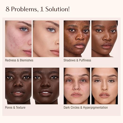 🔥 Charlotte Tilbury AIRbrush Flawless Blur Concealer ✨ Say Goodbye to Dark Circles, Blemishes &amp; Redness! 💖 Longwear, Hydrating, Crease-Proof &amp; Full Coverage with Natural Matte Perfection 💎
