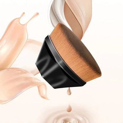 🔥Flacher Top-Make-up-Pinsel mit Bonus-Etui-2