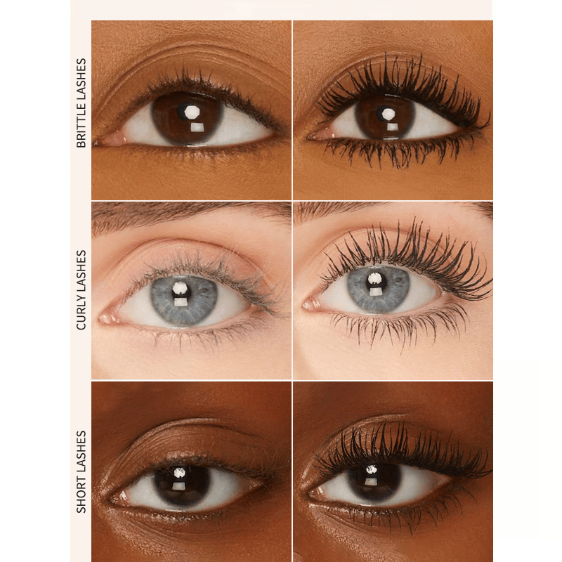 💖KAUFEN SIE 1 UND ERHALTEN SIE 2 GRATIS💖Zweifarbige Mascara in Schwarz und Braun für den perfekten Wimpern-Look