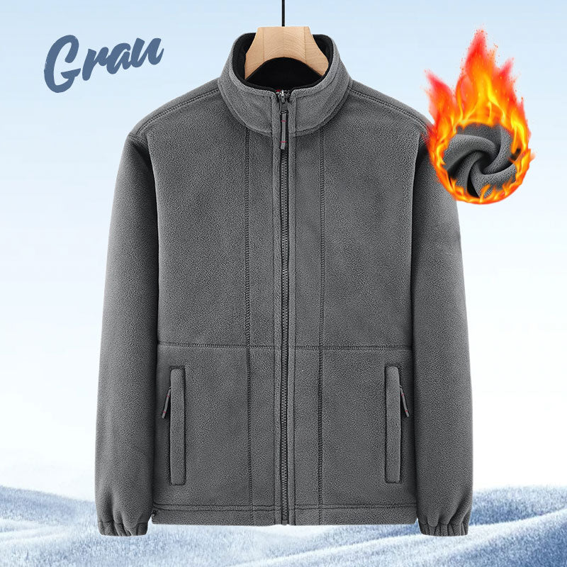 🔥Kostenloser Versand Herren-Doppelfleecejacke