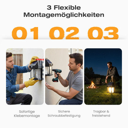 🎁 Je mehr Sie kaufen, desto mehr Sie erhalten! Ab nur 7,59 € pro Stück ⏳Bewegungssensor Solar-Wolfram-Wandleucht