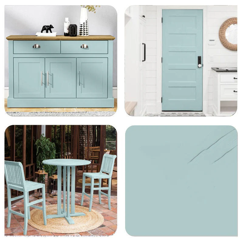 🪚 50% RABATT! 🌿 WASSERBASIERTE MÖBELFARBE - Geruchsneutral & Umweltfreundlich, Einfache Anwendung ohne Schleifen, Perfekt für Holzmöbel-Renovierung 🎨🛋️