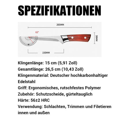 👨‍🍳 Von einem Michelin-Koch empfohlenes Messer 🔪Japanisches Premium-Messer
