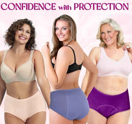 🎉 2026 Best Seller – 50% OFF! ⏳ High-Waist Leakproof Panties – Stay Dry, Stay Confident 💝
