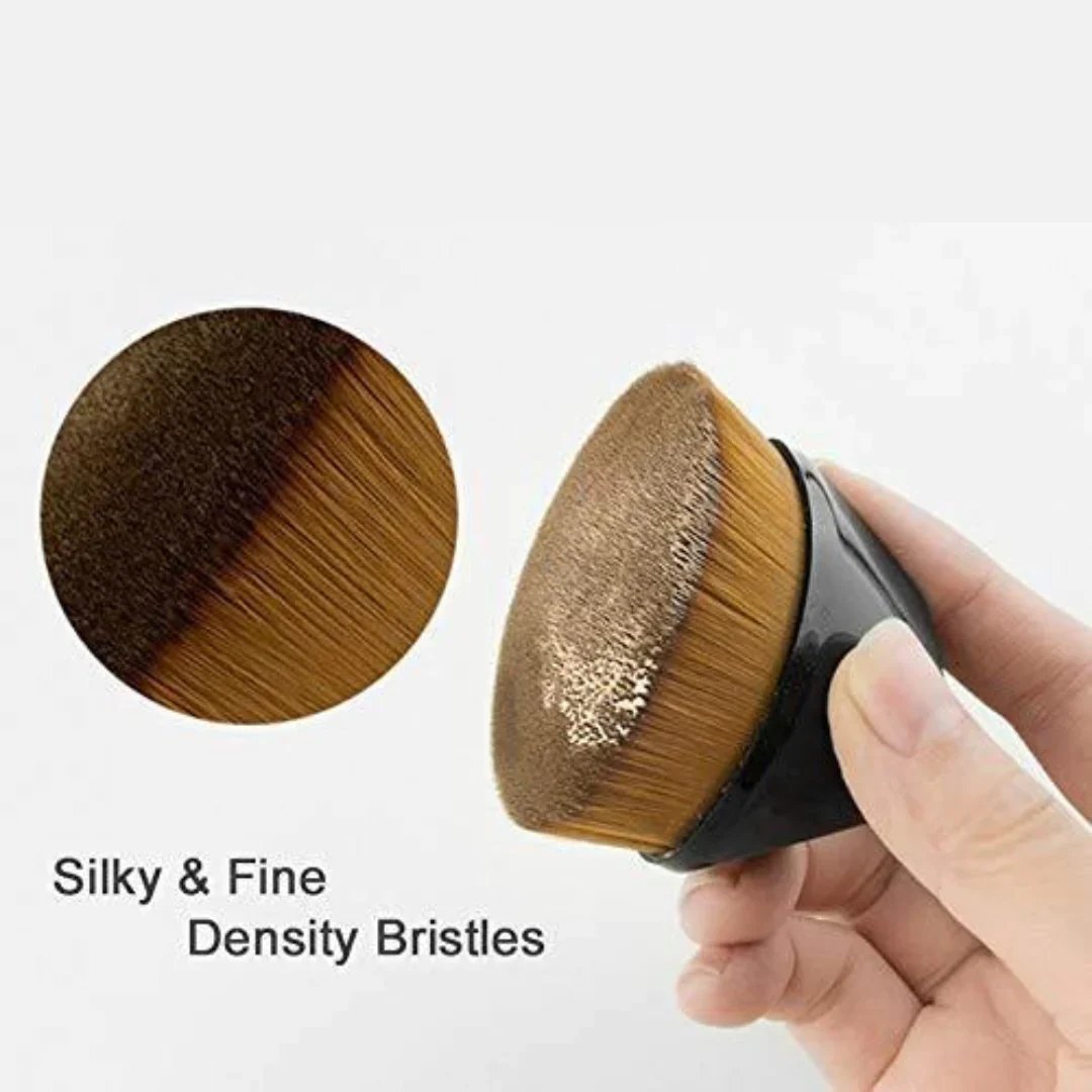 🔥Flacher Top-Make-up-Pinsel mit Bonus-Etui-3